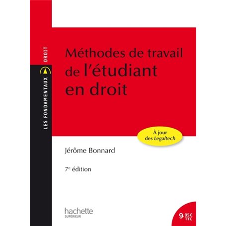 Les Fondamentaux - Méthodes de travail de l'étudiant en droit