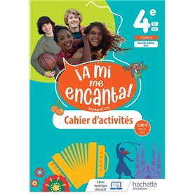 A mi me Encanta cycle 4/ 4e - cahier d'activités - Ed. 2021