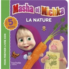 Masha et Michka - Livre son - La nature