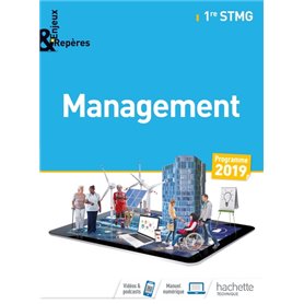 Enjeux et Repères Management 1re STMG - Livre élève - Éd. 2019