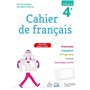 Cahier de français cycle 4 / 4e - éd. 2019