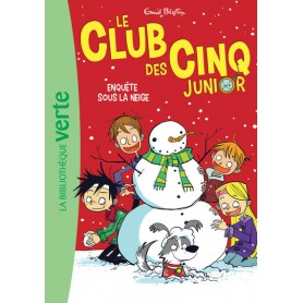 Le Club des Cinq Junior 08 - Enquête sous la neige