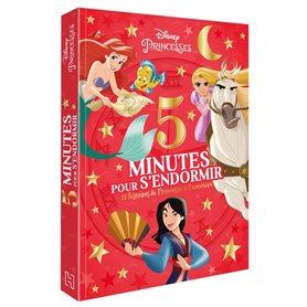 DISNEY PRINCESSES - 5 Minutes pour s'endormir - 12 Histoires de Princesses à l'aventure