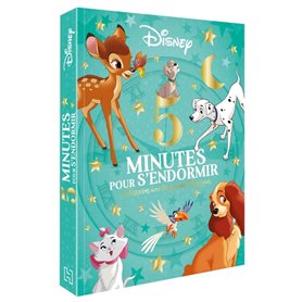 DISNEY - 5 Minutes pour s'endormir - 12 Histoires avec les Grands Classiques