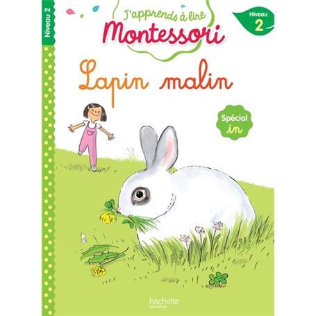 Lapin malin, niveau 2 - J'apprends à lire Montessori