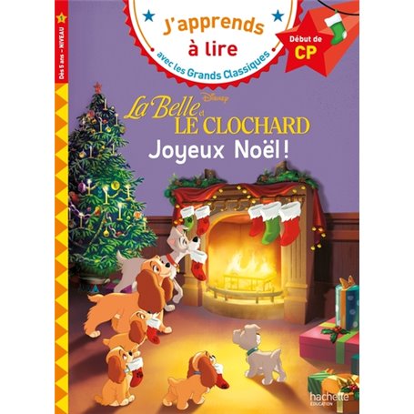 Disney - La Belle et le Clochard : Joyeux Noël CP Niveau 1