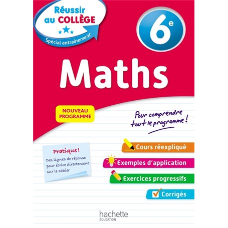 Réussir au collège - Maths 6e