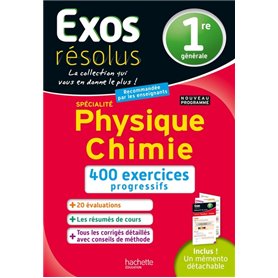 Exos Résolus SPECIALITE Physique-Chimie 1re