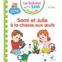 Les histoires de P'tit Sami Maternelle (3-5 ans) : Sami et Julie à la chasse aux oeufs