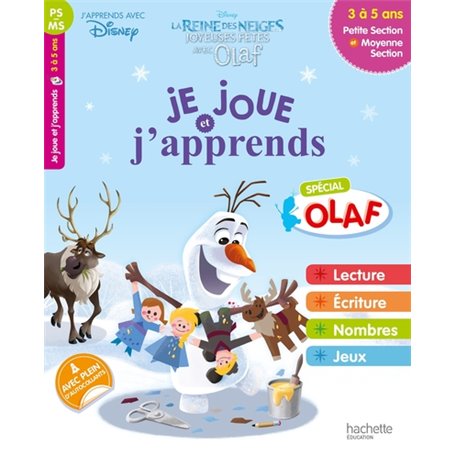 Disney - Reine des Neiges - Je joue et j'apprends avec Olaf - PS à MS 3-5 ans