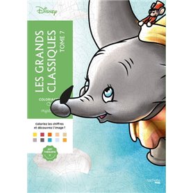 coloriages mystères Disney - Les grands classiques Tome 7