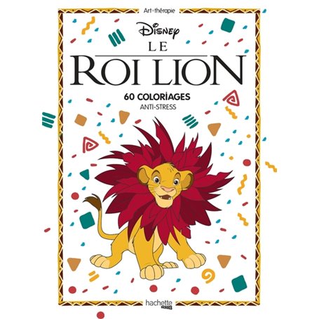 Grand bloc coloriages Roi Lion (classique)