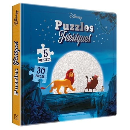 DISNEY - Puzzles Féeriques - 5 puzzles 30 pièces