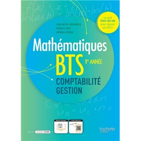 Maths BTS comptabilité et gestion 1re année - Livre de l'élève - Ed. 2023