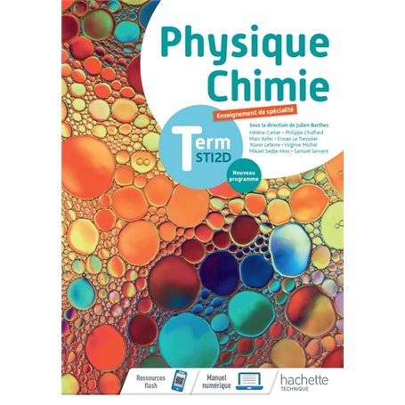 Physique-Chimie Terminale STI2D - Livre de l'Elève - Éd. 2020