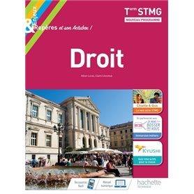 Enjeux & Repères Droit Terminale STMG - Livre élève - Éd. 2020