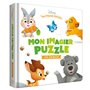 DISNEY BABY - Mes Premiers Puzzles - Les animaux - Imagier Puzzle 4 pièces