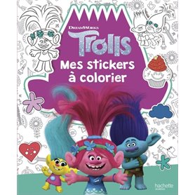 Dreamworks - Trolls- Mes Stickers à colorier