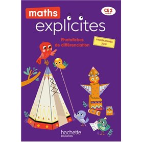 Maths Explicites CE2 - Photofiches - Edition 2021