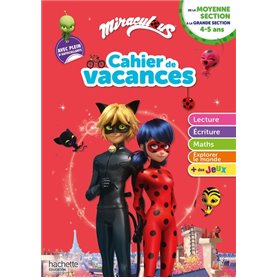 Miraculous - De la Moyenne à la Grande Section - Cahier de vacances 2023