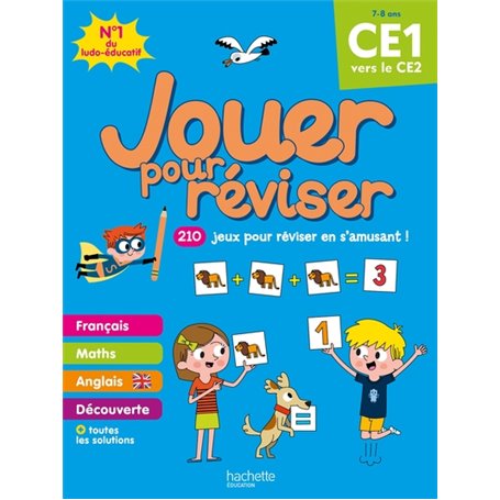 Jouer pour réviser - Du CE1 au CE2 - Cahier de vacances 2023