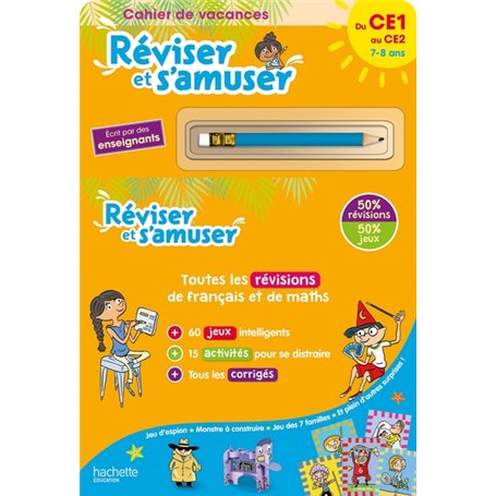 Réviser et s'amuser - Du CE1 au CE2 (7-8 ans) - Cahier de vacances 2023