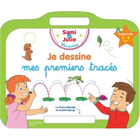 Sami et Julie - Ardoise Je dessine mes premiers tracés 3-4 ans