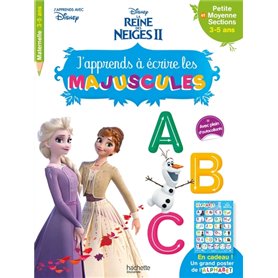 Disney - Reine des Neiges 2 - J'apprends à écrire les majuscules PS - MS (3-5 ans)