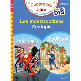 Disney - Zootopie / Les indestructibles Spécial DYS (dyslexie)