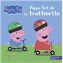 Peppa Pig-Peppa fait de la trottinette