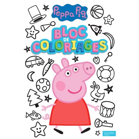 Peppa Pig - Bloc de coloriages