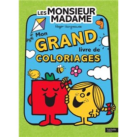 Monsieur Madame-Mon grand livre de coloriages