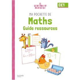 Ma pochette de maths CE1 - Les Pochettes Ateliers - Guide ressources - Ed. 2021