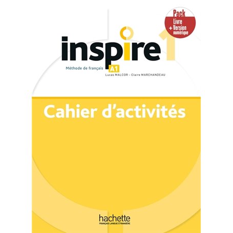 Inspire 1 - Pack Cahier + Version numérique