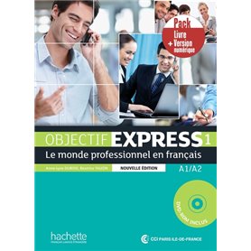 Objectif express 1 2Ed- Pack Livre + Version numérique (A1/A2)