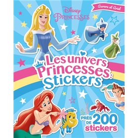 DISNEY PRINCESSES - Les univers Princesses - Stickers - Ariel et Aurore