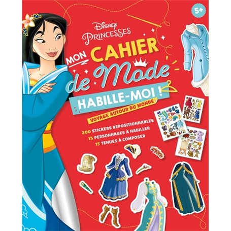 DISNEY PRINCESSES - Habille-moi ! - Voyage autour du monde