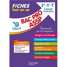 Objectif Bac Fiches BAC Pro ASSP (2nd-1re-Term)