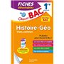 Objectif BAC Fiches Histoire-Géographie TRONC COMMUN 1re générale