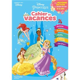 Disney - Princesses - De la Moyenne à la Grande Section - Cahier de vacances 2023