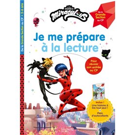 Miraculous - Je me prépare à la lecture Grande Section - CP, dès 5 ans - Cahier de vacances 2023