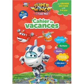 Super Wings - Cahier de vacances 2023, de la Grande section au CP