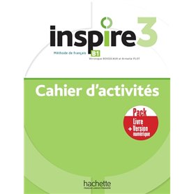 Inspire 3- Pack Cahier d'activités + Version numérique