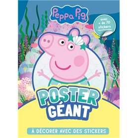 Peppa Pig - Poster géant à décorer
