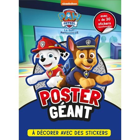 Pat' Patrouille - Poster géant à décorer