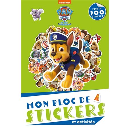 Pat' Patrouille - Mon bloc de stickers et activités