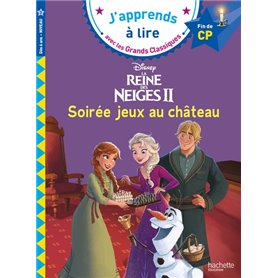 Disney - Reine des neiges, Soirée jeux au château CP niveau 3