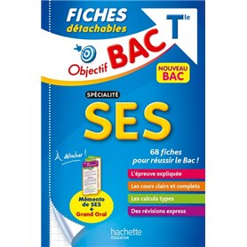 Objectif BAC Fiches détachables Spécialité SES tle