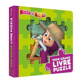 Masha et Michka - Mon grand livre puzzle