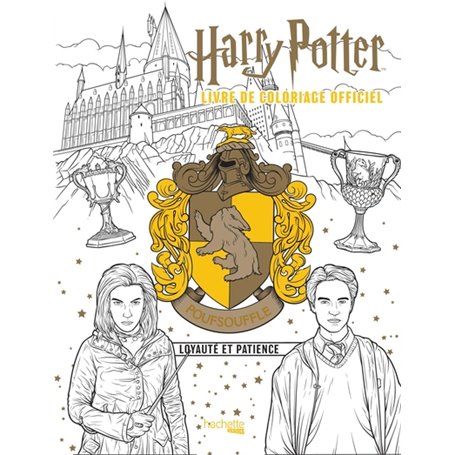 Harry Potter - Poufsouffle - le livre de coloriage officiel